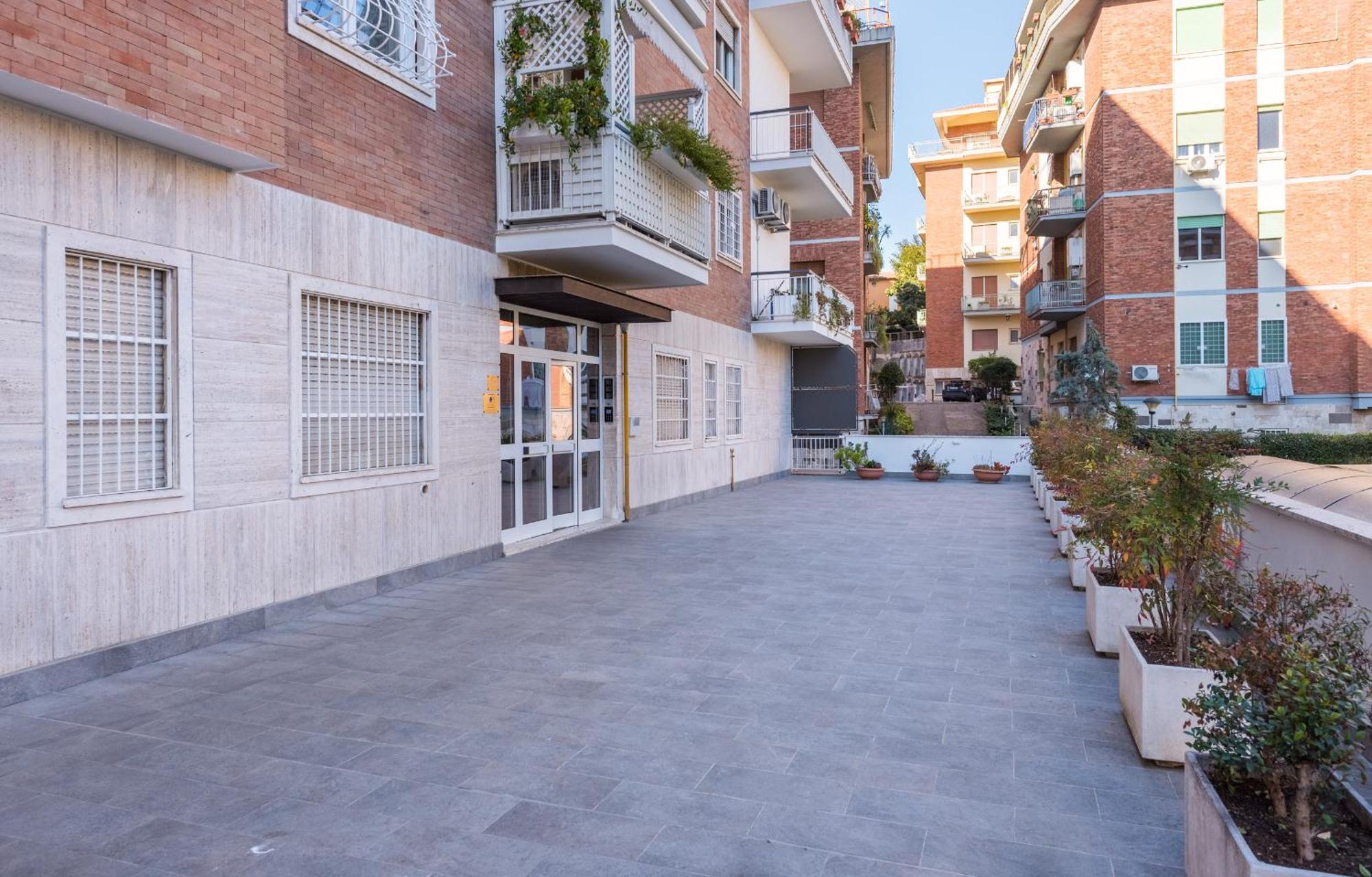 Vaticano-metro A, Penthouse With Ac, Wi-fi E Netflix Apartment *